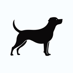 DOG BLACK SILHOUETTE