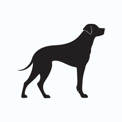 DOG BLACK SILHOUETTE