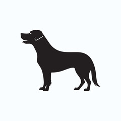 DOG BLACK SILHOUETTE