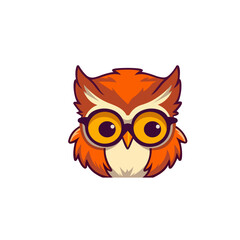 Owls mascot logo design illustration