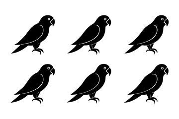 Unique Parrot Icon Styles