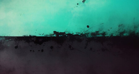 Patrón de fondo azul abstracto en diseño de textura grunge colores azul verde y turquesa en ilustración pintada moteada y sucia