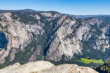 Taft point lookout, Yosemite national park, California