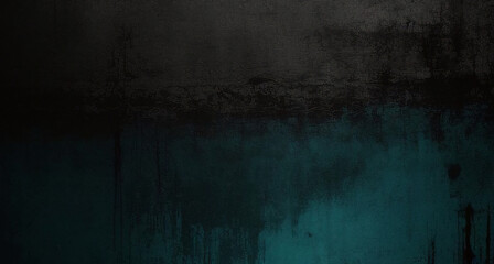 Fototapeta premium Patrón de fondo azul abstracto en diseño de textura grunge colores azul verde y turquesa en ilustración pintada moteada y sucia