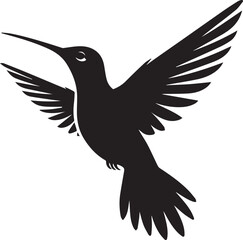 Obraz premium Running men and women, vector set of isolated silhouettes