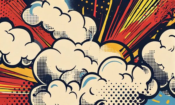 Comic Book Explosion Effect