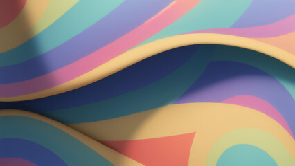 Obraz premium Organic lines as abstract wallpaper background design.