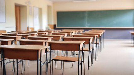 classroom in school
