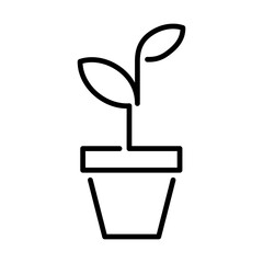 Gardener logo template