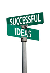 successful ideas sign
