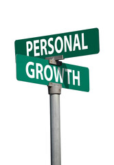 personal growth sign