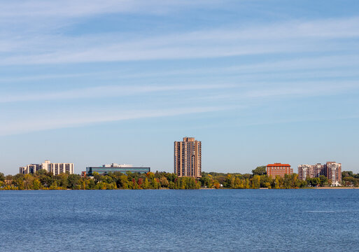 Bde Maka Ska lake,. Minneapolis, Minnesota, United States.