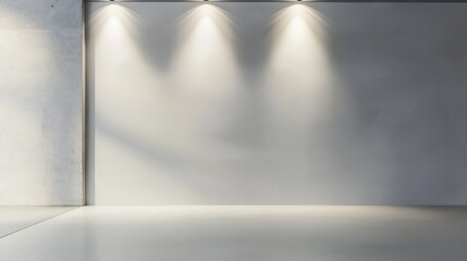 Fototapeta premium simple design layout room beautiful architecture template texture relief studio room surface product detailed text logo headline typography noise shadow glare gradient advertising placement colorful