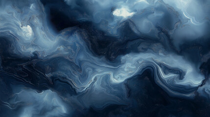 Stormy sky marbled paper background
