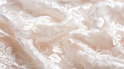 Delicate lace texture