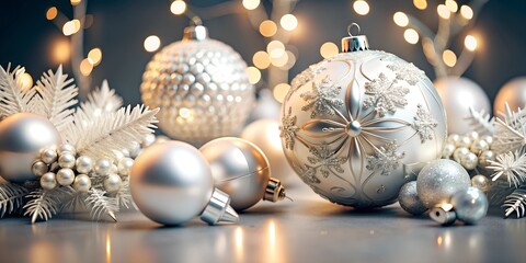 golden christmas balls