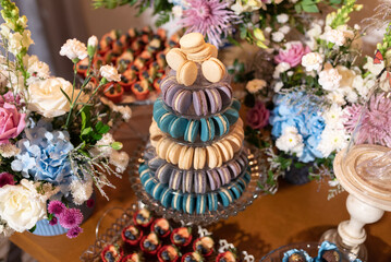 Doces, festa, colorido, brigadeiro, casamento, mesa do bolo, noiva, aniversario 