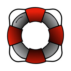 Lifebuoy icon template