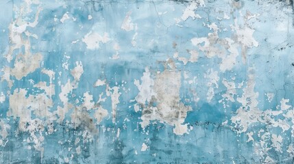 Blue sky grunge concrete wall texture background
