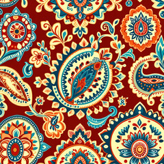 pattern with flowers, seamless floral pattern