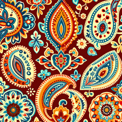 pattern with flowers, seamless floral pattern