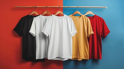 Obraz premium Colourful t shirts 