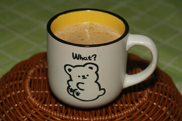 Hot White Coffee is a popular beverage made by combining coffee with milk or a milk substitute to create a creamy, rich drink. The term 