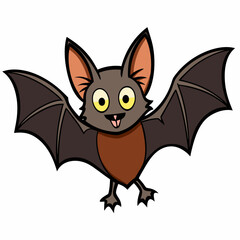 Halloween bat isolated on white background, halloween bat vector illustration, bird on a branch vector art, bats silhouette, bird vector icon, bats on a branch line art, eps