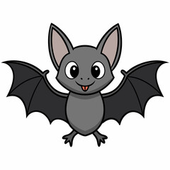 Halloween bat isolated on white background, halloween bat vector illustration, bird on a branch vector art, bats silhouette, bird vector icon, bats on a branch line art, eps