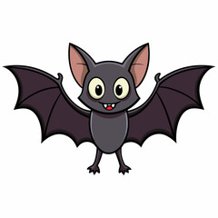 Halloween bat isolated on white background, halloween bat vector illustration, bird on a branch vector art, bats silhouette, bird vector icon, bats on a branch line art, eps