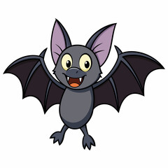 Halloween bat isolated on white background, halloween bat vector illustration, bird on a branch vector art, bats silhouette, bird vector icon, bats on a branch line art, eps