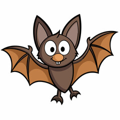 Halloween bat isolated on white background, halloween bat vector illustration, bird on a branch vector art, bats silhouette, bird vector icon, bats on a branch line art, eps