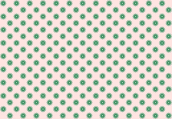 Flower SeaGreen color on pink background. For Background.