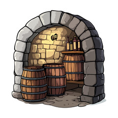 building and architecture property cartoon