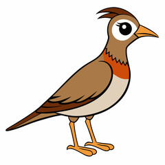 lark isolated on white background, lark vector illustration, bird on a branch vector art, lark silhouette, bird vector icon, Ducks on a branch line art, eps
