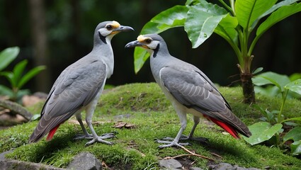 Obraz premium crowned night heron