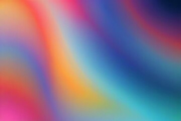 Obraz premium Abstract blurred gradient background with soft, vibrant colors transitioning from pink to blue.