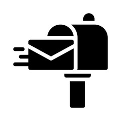mail glyph icon