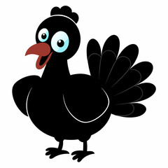 thanksgiving turkey cartoon isolated on white, turkey vector illustration, bird on a branch vector art, turkey silhouette, bird vector icon, turkeys on a branch line art, eps