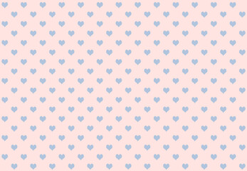 Heart LightSteelBlue color on pink background. For Background.