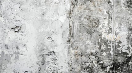Obraz premium Grunge texture of a white and gray concrete wall