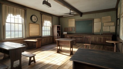 Old School Classroom