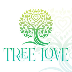 Tree Love: A Green Symbol of Nature, Growth, and Heartfelt Connections