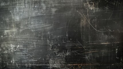 Aged dark surface with grungy texture for blackboard aesthetic.