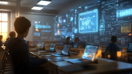 Interactive Learning in a Futuristic Classroom