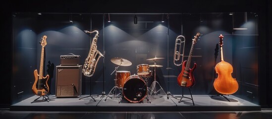 Musical Instruments Display