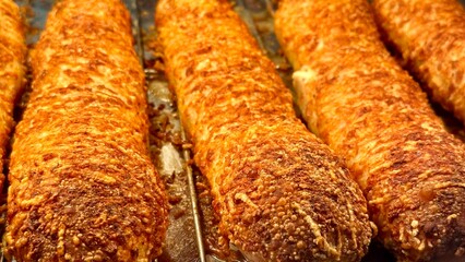 cheese pizza on a wooden table, Houston, Texas, USA