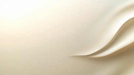 Creamy Elegance: A soft, ethereal backdrop with fluid, creamy white fabric folds, perfect for luxurious and elegant designs.  