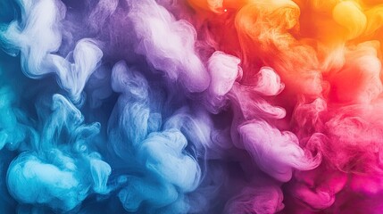 Obraz premium Acrylic colors in water. Abstract background. Isolated.