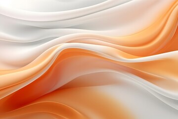 abstract background with smooth wavy lines in pink and orange colors

